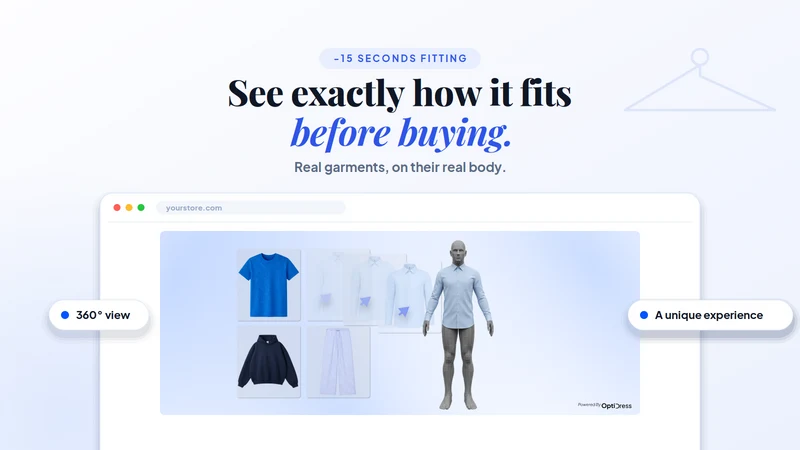 OptiDress ‑ 3D Virtual Try On