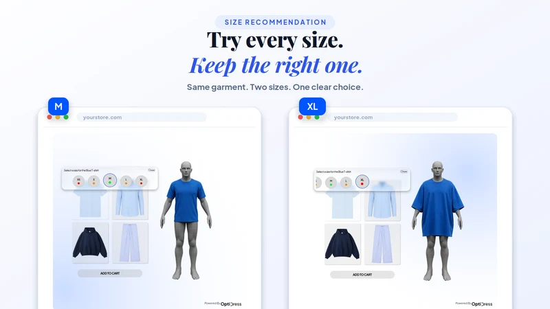 OptiDress ‑ 3D Virtual Try On