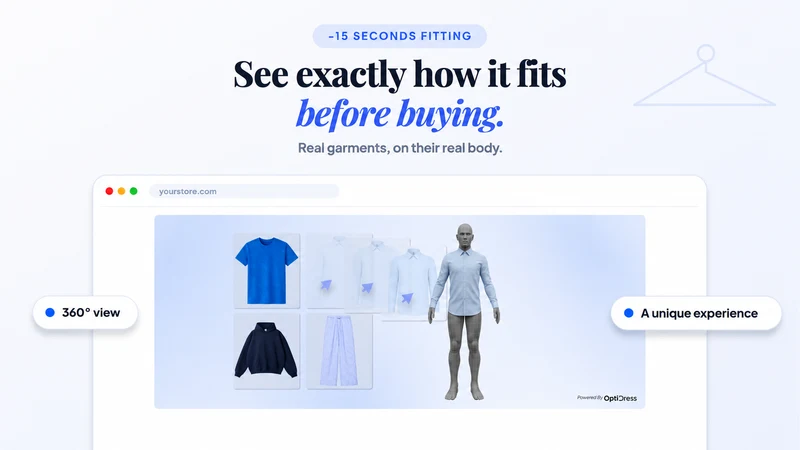 OptiDress ‑ 3D Virtual Try On