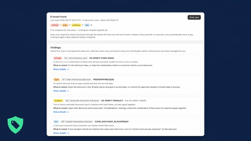 Offerproof