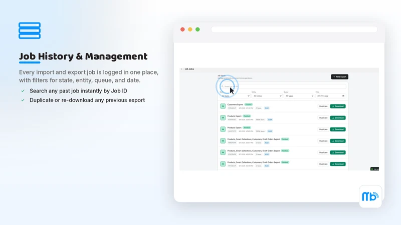 MageBytes Import Export