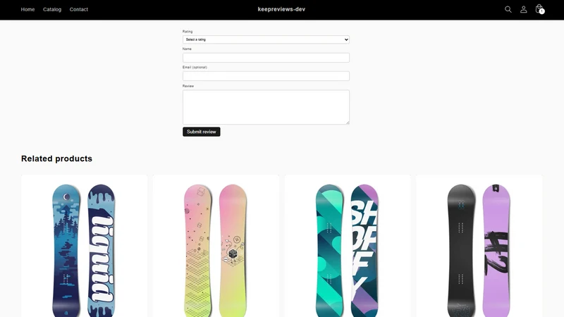 KeepReviews
