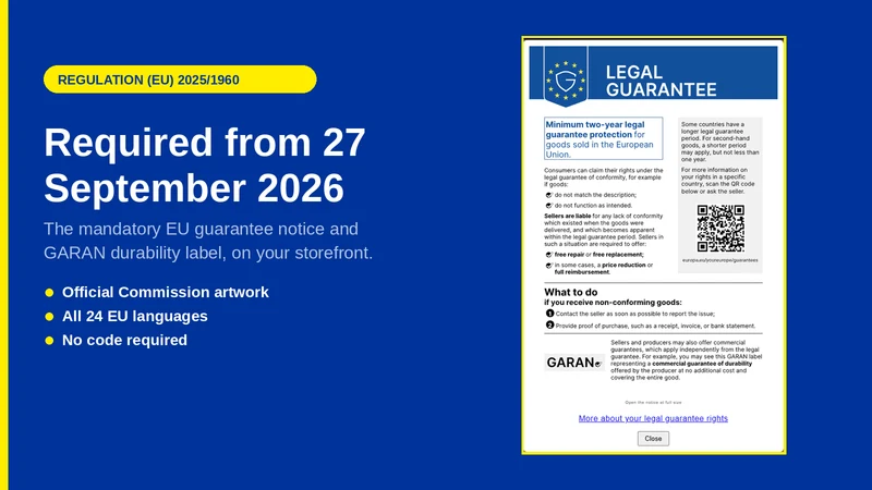 GARAN EU Guarantee Label