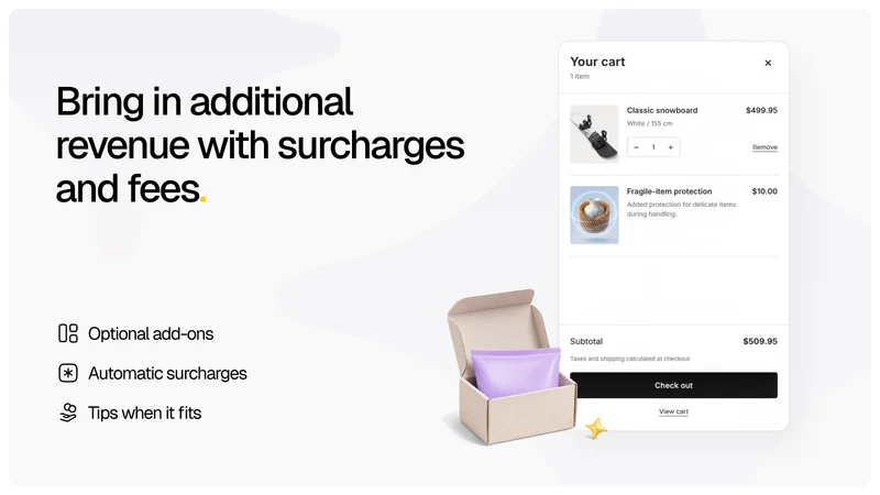 Cash Cow Surcharges & Fees