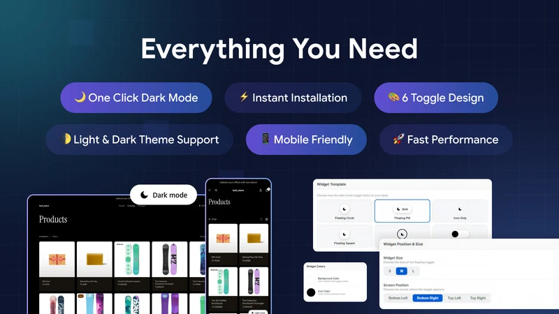 AuraDark ‑ Dark Mode Switch
