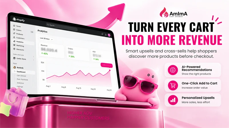 AmImA Cart Drawer ‑ AI Upsell