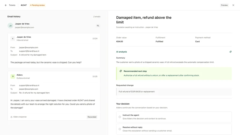Aiders: AI Email Support Agent