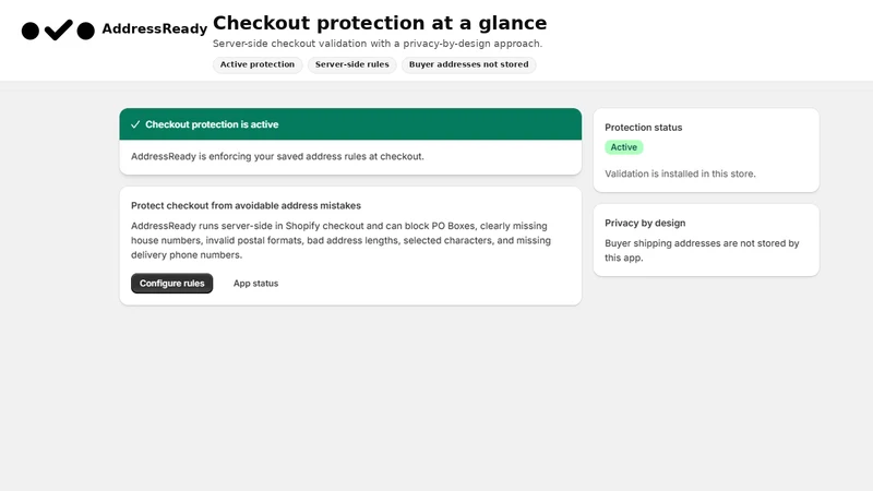 AddressReady Beacon