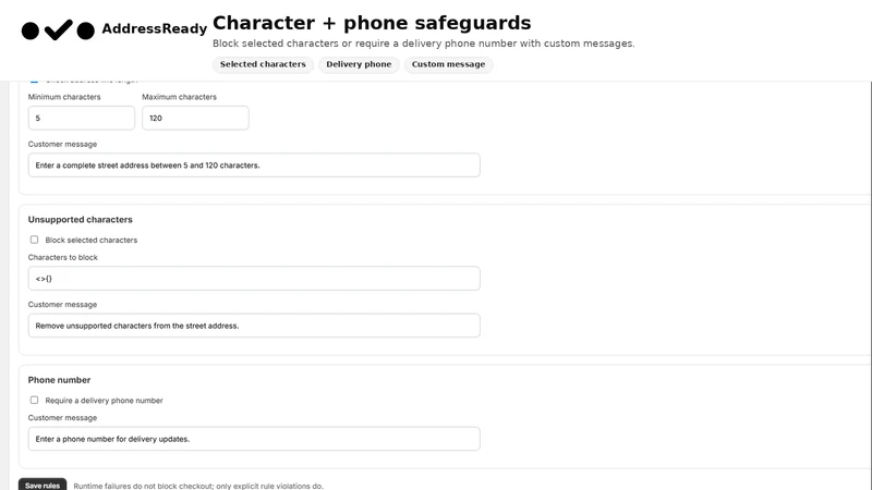 AddressReady Beacon