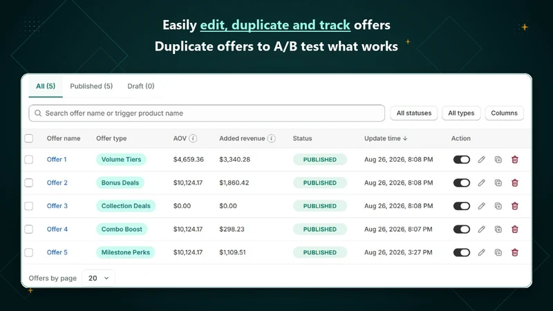 Xirvy Bundles & Upsell