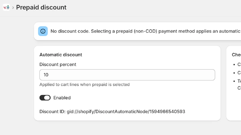 Visie Checkout Promos