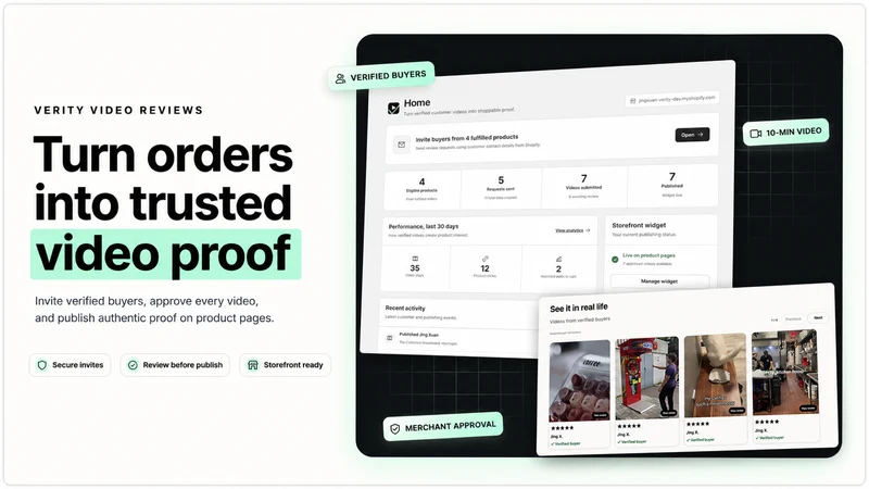 Verity Video Reviews