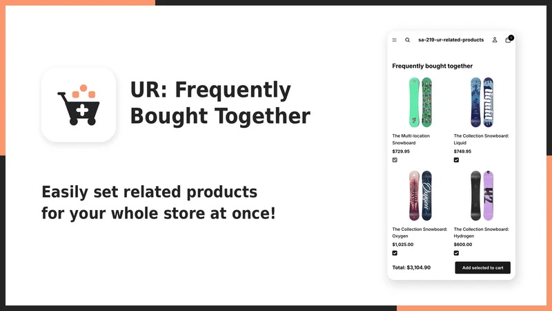 UR: Frequently Bought Together