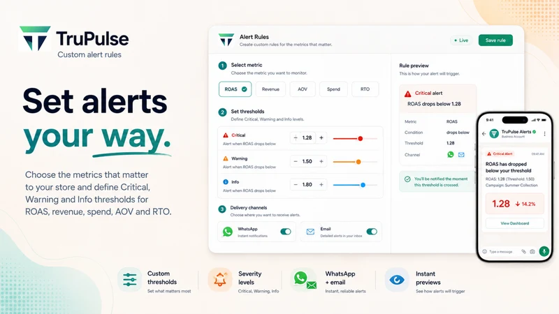 TruPulse ‑ Realtime Alerts