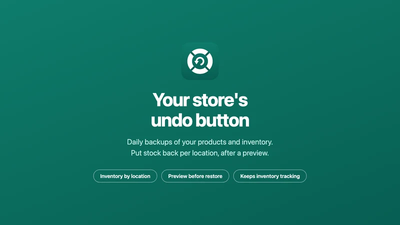 Lifeboat ‑ Backup & Restore