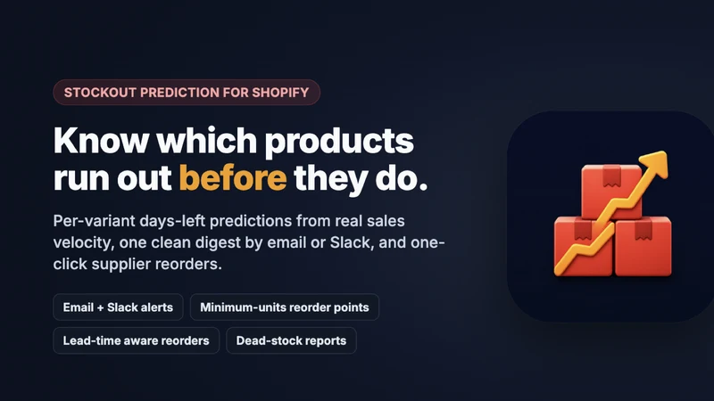 Smart Inventory Alerts