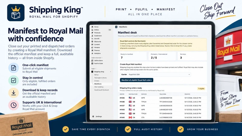 Shipping King ‑ Royal Mail