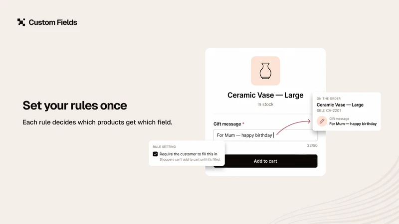 ScaleApps: Custom Fields