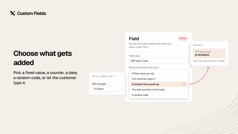 ScaleApps: Custom Fields