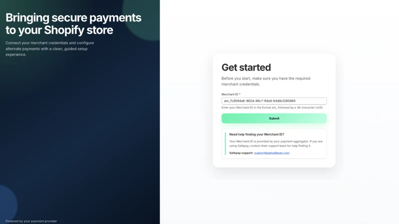 Safepay Checkout Raast