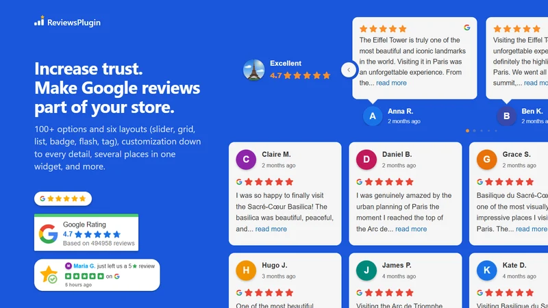 ReviewsPlugin Google Reviews