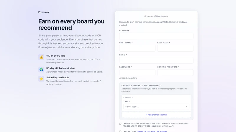 Promonox ‑ Affiliate Marketing