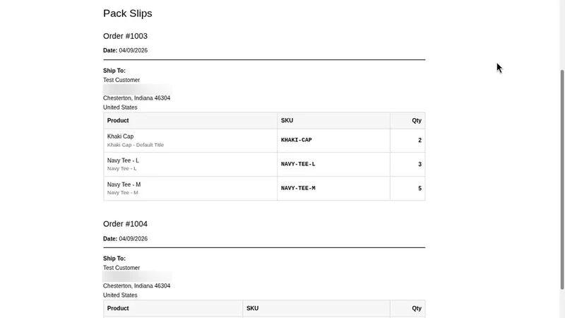 Picksheet