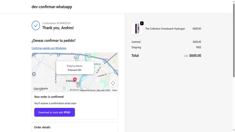 ChatBridge: WhatsApp Orders