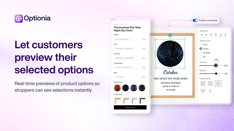 Optionia ‑ Product Options