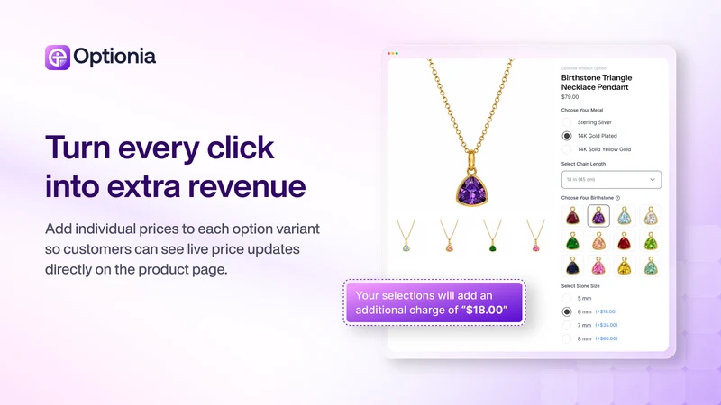 Optionia ‑ Product Options