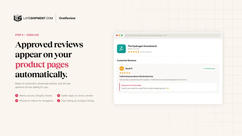 LateShipment OneReview