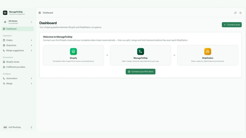 ManageToShip