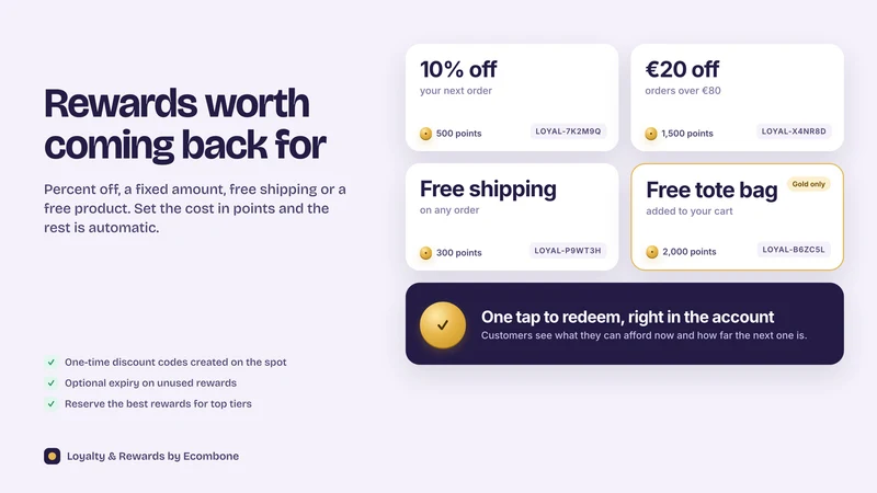 Loyalty & Rewards by Ecombone