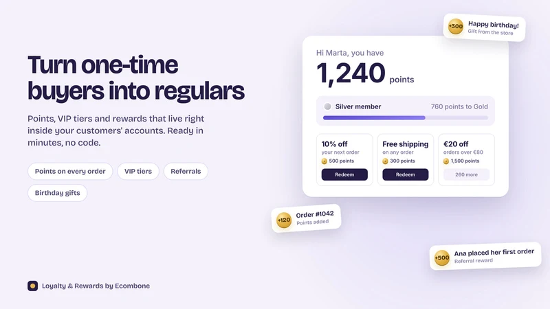 Loyalty & Rewards by Ecombone