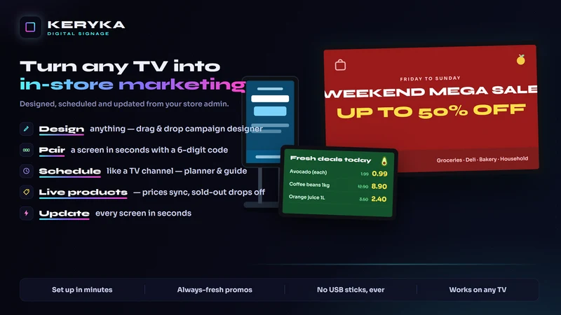 Keryka Digital Signage