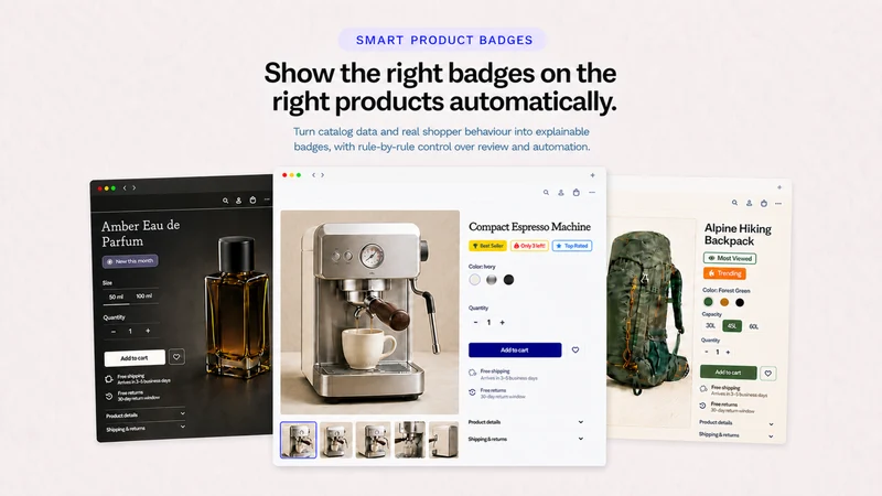 SmartBadge ‑ Product labels