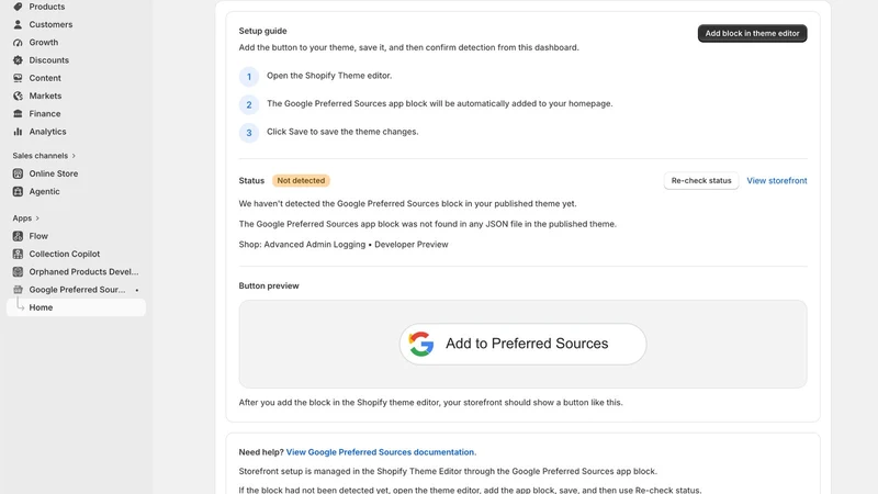 View6 Google Preferred Sources