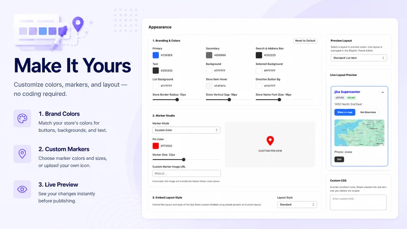 Jika: FindUs Store Locator