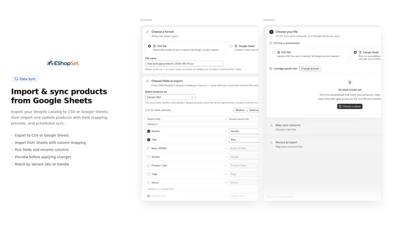 EShopSet: 5‑in‑1 Apps Bundle