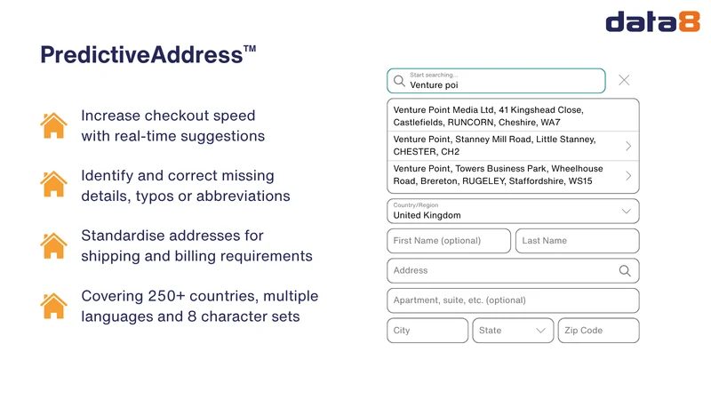 Data8 Checkout Validation