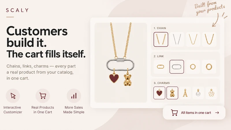 Scaly ‑ Visual Product Builder
