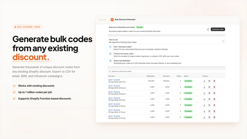 EE‑Bulk Discount Codes