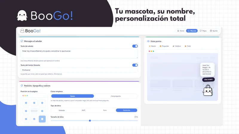 BooGo: Mascota Guía de Compra