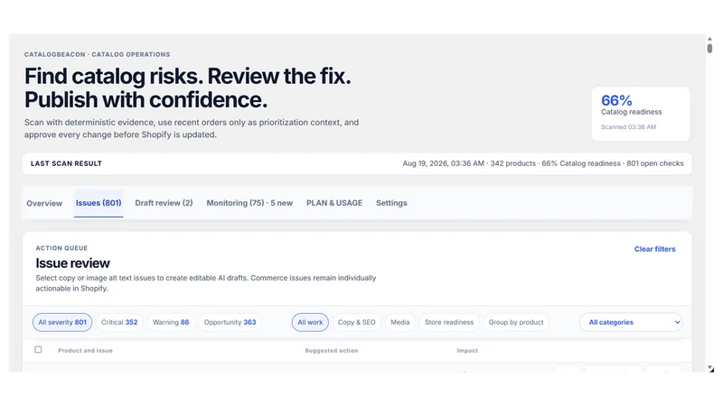 CatalogBeacon
