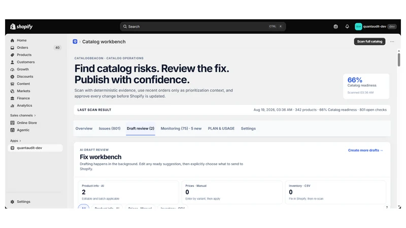 CatalogBeacon
