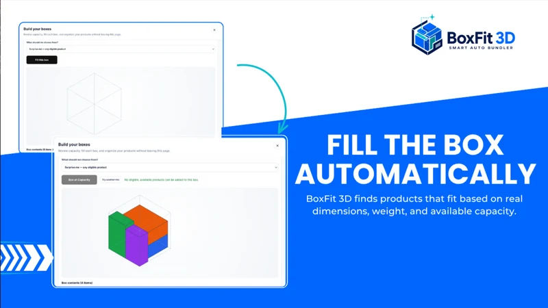 BoxFit 3D ‑ Smart Auto Bundler