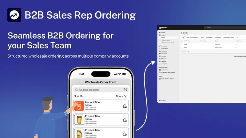 B2B Sales Agent Ordering