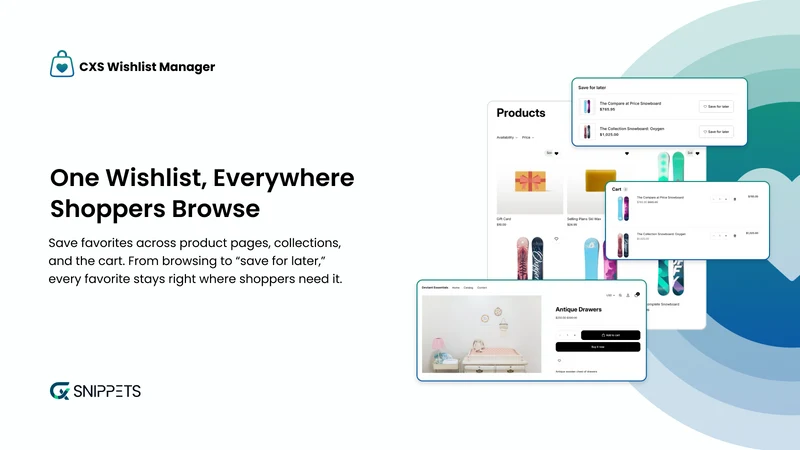CXS Wishlist Manager