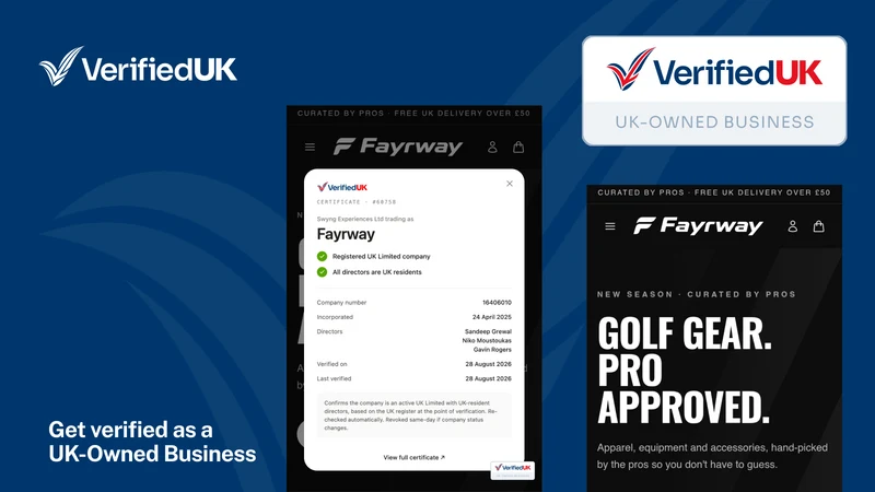 VerifiedUK UK Trust Badge