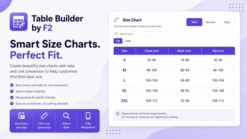 Table Builder by F2